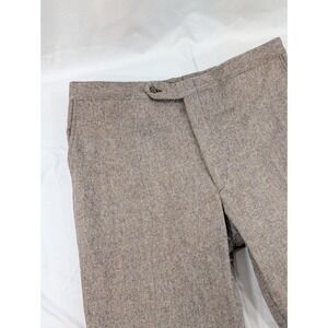 Vintage Jaymar Sansabelt Slacks Light Brown Confetti Men's 36x30 Grandpa Slacks